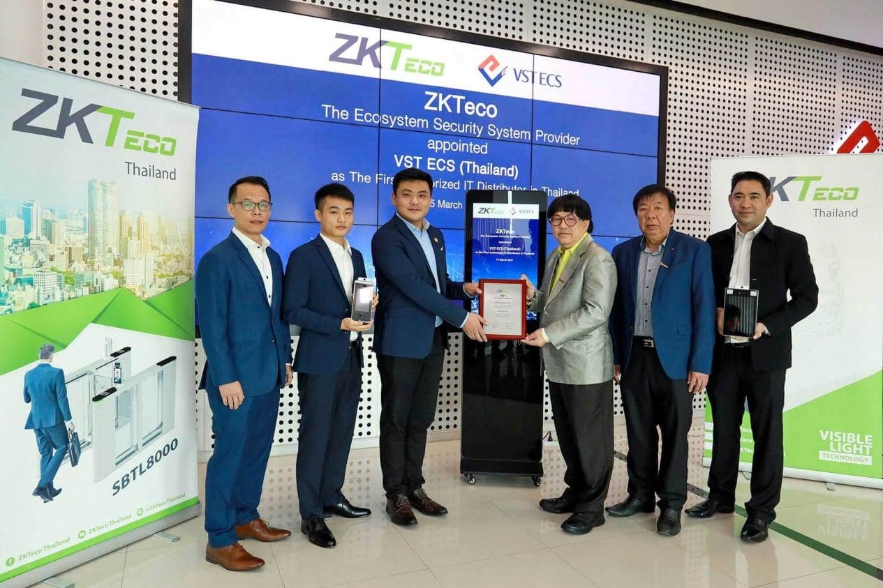 ZKTeco Thaïlande coopère avec VST ECS pour étendre la plate-forme de sécurité intelligente dans toute la Thaïlande